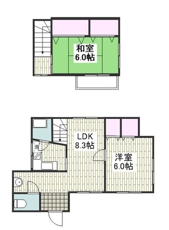 別所戸建ての物件間取画像